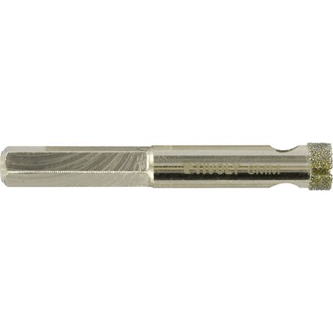Tivoly • Foret Diamant à Eau • Ø8mm • Queue Hexagonale • Pour Forage Grès Céram