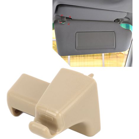 Linke Befestigungsklammer für Sonnenblende EGP000050VAE, kompatibel mit Land Rover Range Rover L322 2003-2012 (1/5)