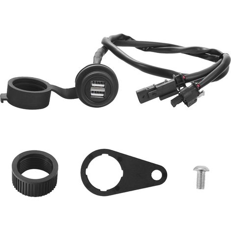 Prise de charge USB pour moto, adaptateur de chargeur modifié avec double port 5V/2A, couvercle étanche de remplacement pour R1200GS R1250GS F700GS. (1/5)