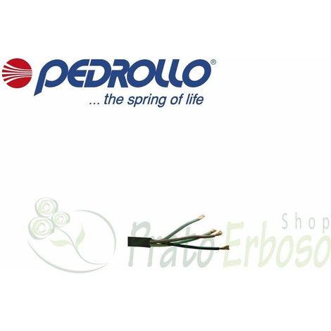 H07 RN-F, 4x1 - Cable eléctrico para la bomba sumergible de 4 x 1 mm2