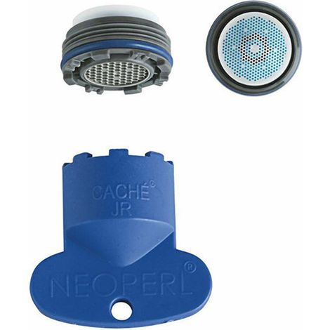 Ricambio filtro aeratore mousseur M21.5X1 con chiave smontaggio Grohe 48270000 (1/2)