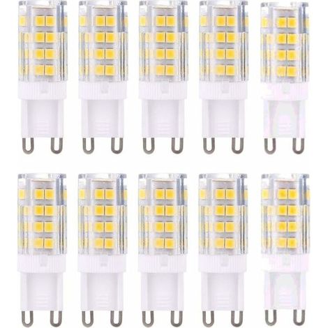 Ampoule LED G9 G9 5W - Blanc chaud 3000K - 420 lm (équiv. 40W) - Lot de 10 (1/5)