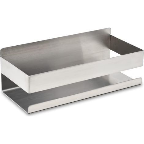 No Drill Shower Shelf For Shampoo Shower Gel Shower Storage Stainless Steel Wall Mounted Self Adhesive Stick on Corner Bathroom Caddy (1/5)