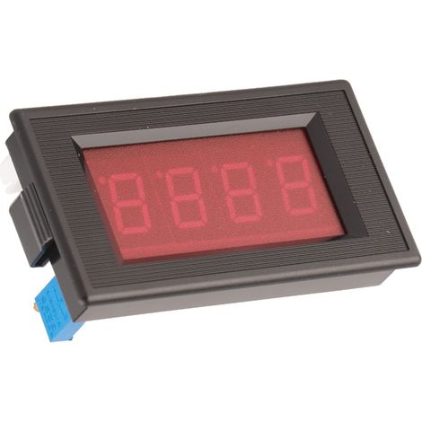 Ampèremètre numérique à affichage LED rouge 3 1/2 pouces, 50 A (75 mV) CC, réponse rapide. (1/5)