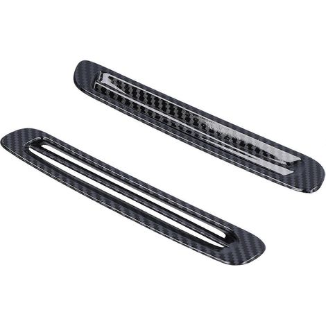 Baguette décorative pour les aérations supérieures avant, aspect fibre de carbone, pièce de rechange pour Mazda CX-30 2020-2021 (1/5)