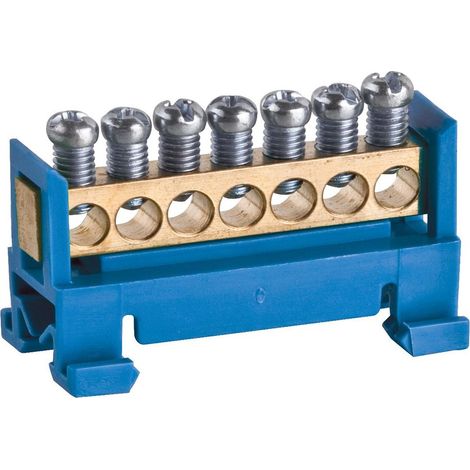 OBO Bettermann Nulleiterklemme 60 N 7x16 blau (1/2)