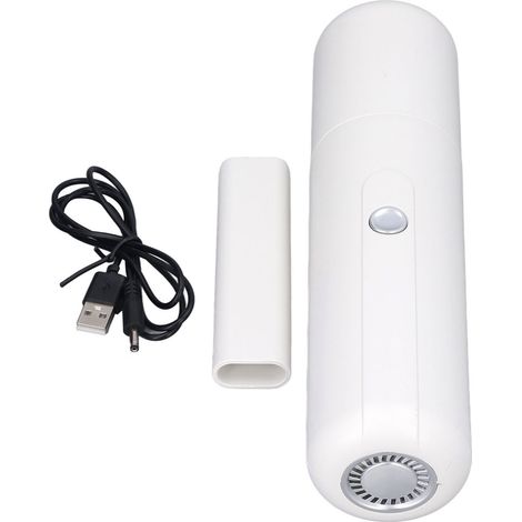 Aspirateur Main USB Rechargeable Suction Puissante Sans Fil Design Polyvalent pour Bureau Voiture Tapis Sol