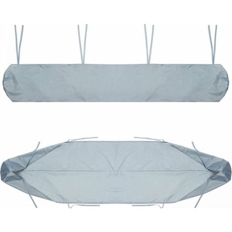1PC 4 m Sac de Protection pour Store Banne(Gris),Housse de Protection Anti-poussière pour auvent de terrasse Noir Housse de Rangement pour cour et jardin (1/4)