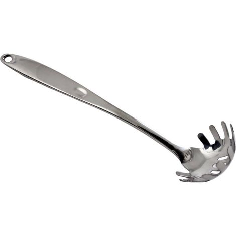Servispaghetti lusso inox pesante Svanera cm 34,5x6,5
