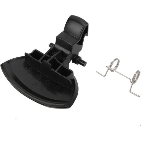 Poignée boîte à gants Citroën Manipulation boîte Noir, ABS+métal, compatible C4 (2004-2010) Propriétaires Citroën C4 (1/4)