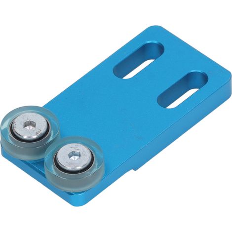 Roue auxiliaire pour plaqueuse de chants, roue de guidage d'alimentation à plaque étroite, accessoires pour plaqueuse de chants, 2 rouleaux de 4,3 cm (1/5)