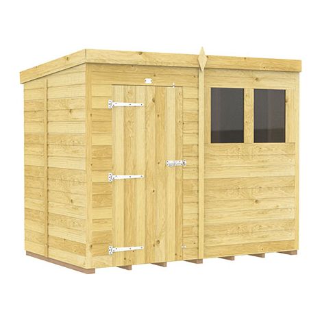 8 x 5 Pent Shed