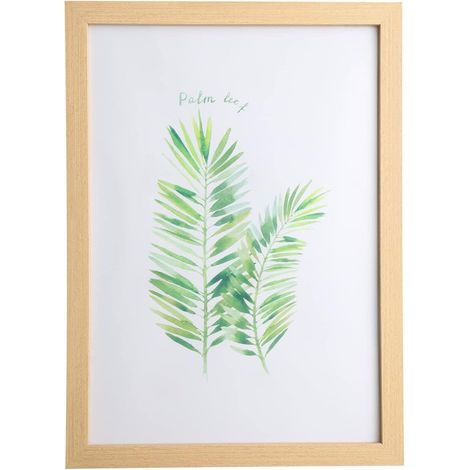 Cadre photo A4 pour mur, cadre photo en bois pour table et mur, cadre photo mural, 21x29,7 cm (1/5)