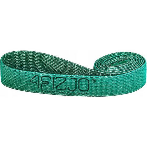 4FIZJO Flex Band in tessuto elastico lungo - verde (resistenza 7-13 kg)