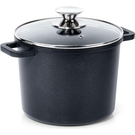 Cacerola alta negra Orion 21 cm 4,2 litros