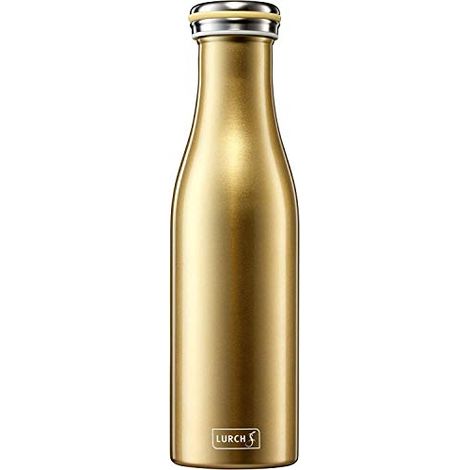 Borraccia Termica con Tappo Ermetico Gold Metallic Lurch 500 ml (1/4)