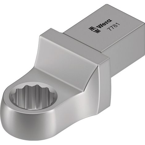 Clé à oeil interchangeable WERA 4 pans 14x18mm, Forme A SW 15 (1/5)