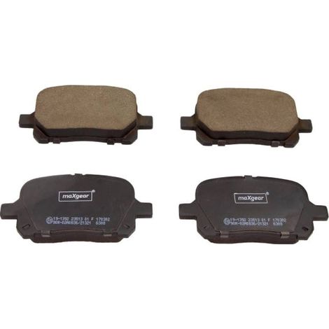 MAXGEAR 19-1392 Plaquettes de frein TOYOTA 04465-33130 (1/2)