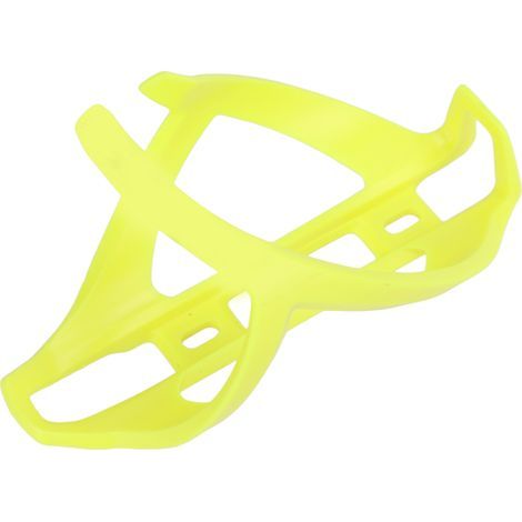 Porte-gourde vélo noir en TPR souple, support bidon pour VTC et cyclisme sur route, également disponible en jaune. (1/5)