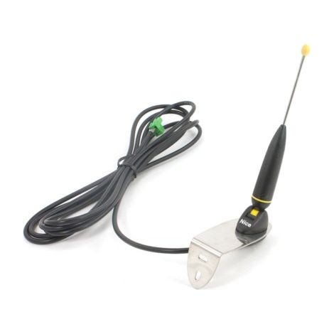 Professionelle verstellbare Antenne, Montage auf Halterung Frequenz 433Mhz Code: ABF