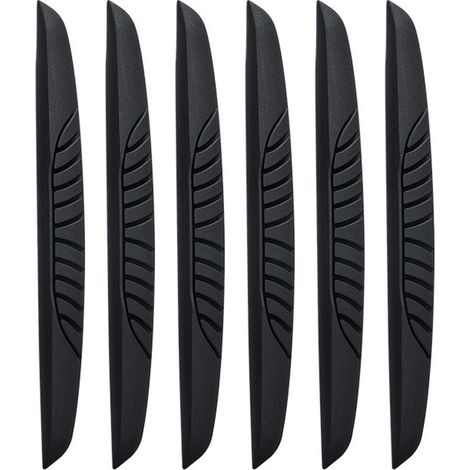 6 Pcs Protection Portiere Voiture,Protection Porte de Voiture,Protections pour Portières Auto,Protection du Bord D'automobile Rétroviseur,Voiture Bandes Anti Collision,pour Tous Les Véhicules