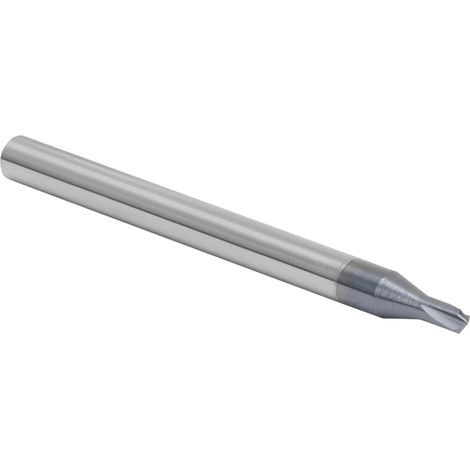 Foret à chanfreiner à 3 dents en acier au tungstène, 120°, fraise à chanfreiner CNC, diamètre 2 x 120° x longueur 50 mm (1/5)
