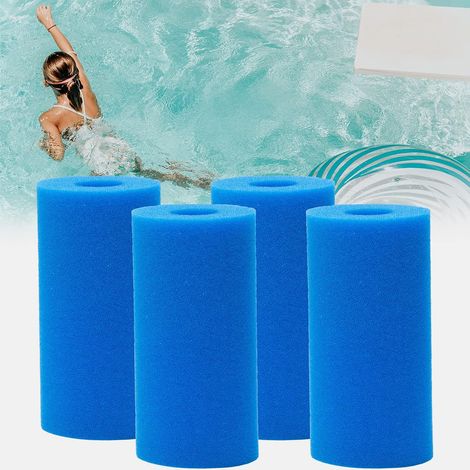 Type A Filter Sponge, Reusable and Washable Cartridge Filter Sponge, Cartridge Filter Sponge, for Spa, for Swimming Pool (4 pieces) (1/5)