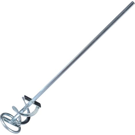 Ribimex – Mélangeur à peinture 60mm – Longueur 400mm – Pour peinture épaisse et travaux intensifs – Compatible perceuse