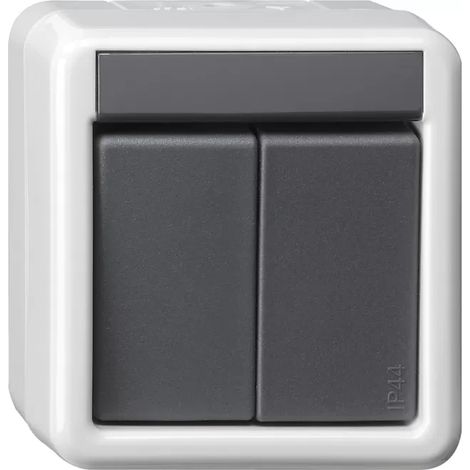 Gira KNX Taster BA 2fach 516130 (1/2)
