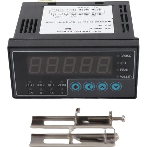 Indicateur de poids Contrôleur de pesage de haute précision Indicateur de cellule de charge intelligent (1/5)