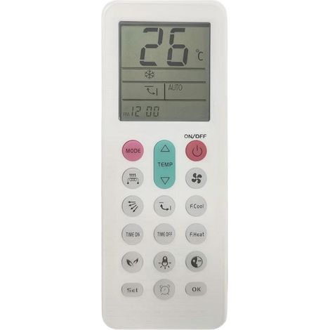 Télécommande universelle multimarque AC-1058 pour climatiseurs, avec plusieurs réglages rapides
