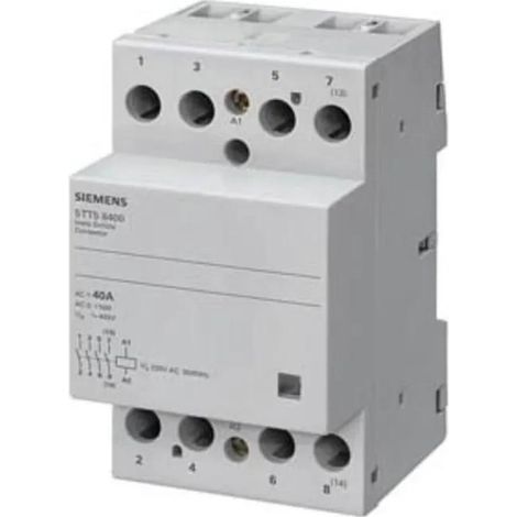 Siemens Contacto modular 40A 4C 230V AC multicolor