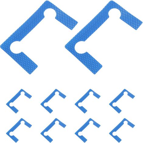 de 10 joints de charnière pour portes vitrées de salle de
