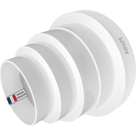 1 Raccord Réducteur Universel, Réglable 80-150 Mm, Pour Système Ventilation, Climatisation, Vmc