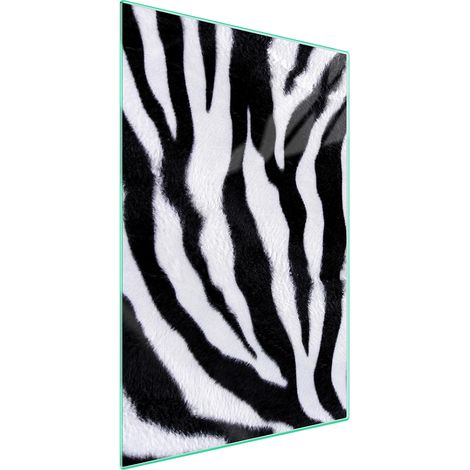 TAGLIERE IN VETRO 35x52 Zebra (1/5)