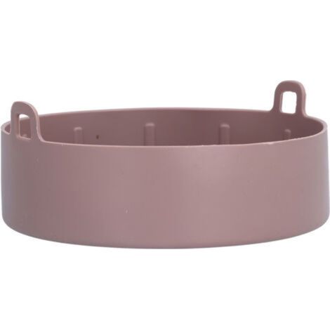 Bol de friteuse, ustensiles de cuisine Pot de friteuse en silicone sûr 19 cm Circulation d'air à 360 degrés pour restaurant pour cuisine