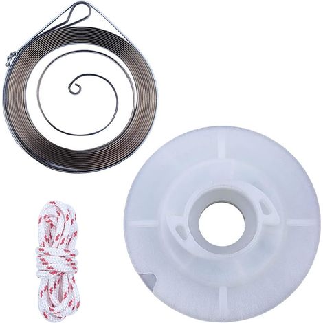 Kit de ressort de poulie de démarreur, Zenoah G2500 Komatsu et tronçonneuse chinoise 2500 25cc petite 2 temps, (1/5)