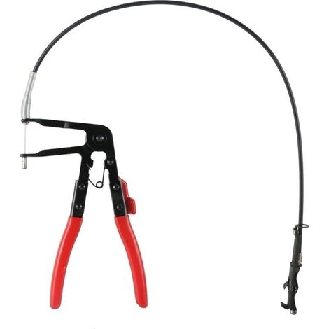 Fascetta stringitubo flessibile per auto, fascetta a molla con braccio lungo 62 cm - LIAIKI