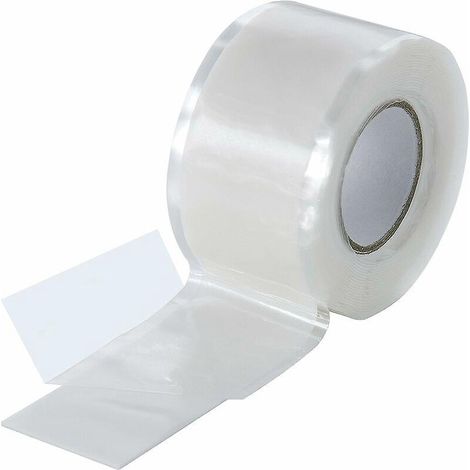 ruban Isolant En Silicone 25 Mm X 3 M - Ruban En Silicone Blanc - Ruban Tanche, Ruban En Silicone, Ruban Magique, Ruban Anti-fuite, Rparation Des