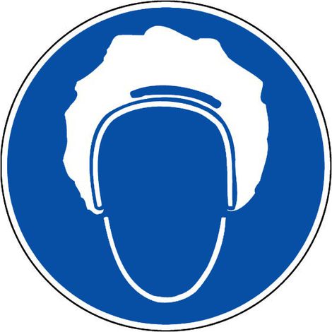 Panneau Bonnet de protection obligatoire - Rigide Ø80mm - 4030081