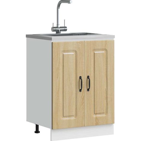 Spülenunterschrank Kalmar Sonoma-Eiche 60x46x81,5 cm