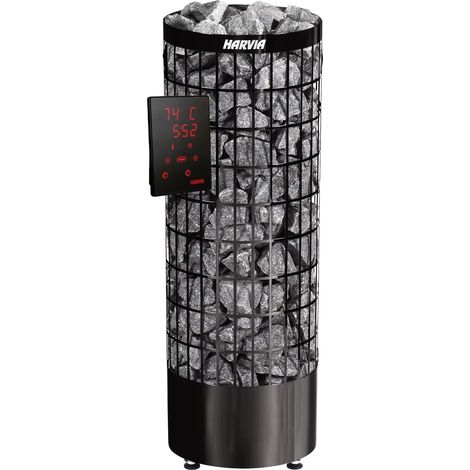 Harvia Cilindro Black Steel XE 10,8 kW PC110XE Saunaofen inkl. Xenio Steuerung (1/3)