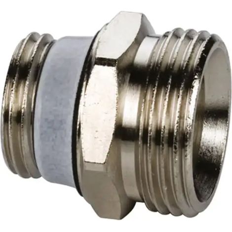 Flamco Nipplo di raccordo G1/2a x G3/4a Eurok. MS grezzo a tenuta automatica, F10389