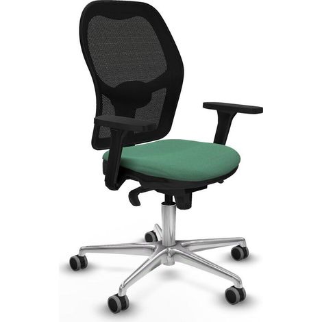 Piqueras y Crespo Jorquera Chaise de bureau vert émeraude (1/3)