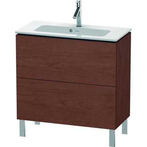 DU WTU Compact L-Cube 704x820x391mm 2 Ausz.,bodenst., Amerik. Nussbaum (1/5)