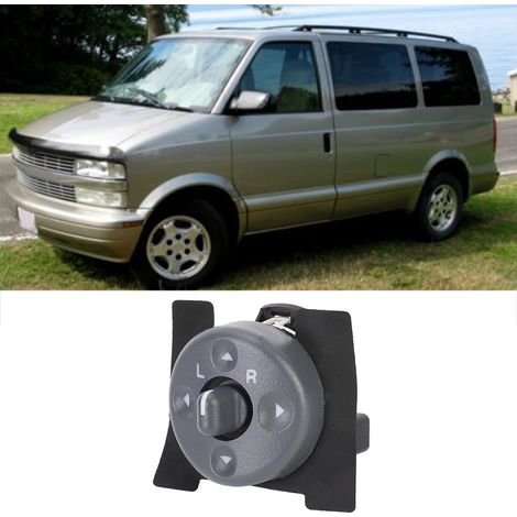 Bouton de commande de rétroviseur électrique, bouton de vision latérale 15009690, compatible avec Chevy Astro 1996-2005 (1/5)
