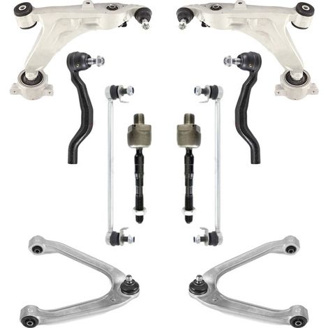 KIT BRACCIO OSCILLANTE 10 PEZZI COMPATIBILE CON INFINITI FX 30d AWD 04.2010 - / Kit Sospensione Completo OE/OEM / Bracci Oscillanti + Testine Sterzo / Sostituzione Diretta OEM