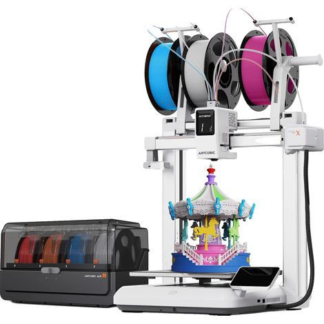 Impresora 3D, nivelación automática, impresión de alta velocidad, Kobra X Combo (1/5)