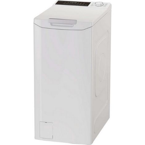 Lave-linge top 6kg 1200 tours/min - Candy - TCAS266TM8-S (1/4)
