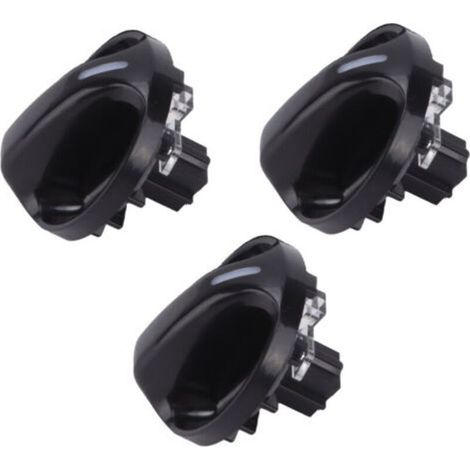 3 Pièces Ensemble de Boutons de Chauffage A/C 559050C010 Boutons de Commande de Modification de Voiture Cadrans Chauffage Ca ou Remplacement de Ventilateur pour Tundra 2000-2006 (1/4)